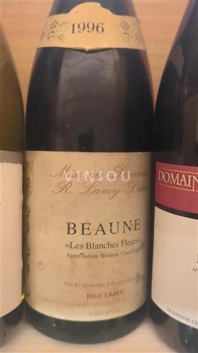 Bourgondië Beaune Domaine R. Lamy-Pillot Les Blanches Fleurs 1996