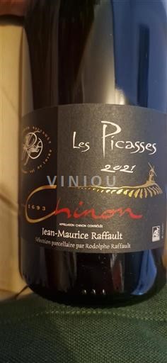 Thung lũng sông Loire Chinon Jean-Maurice Raffault Les Picasses 2021