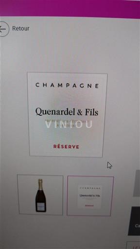 Champagne Champagner Quenardel & Fils Réserve 2023