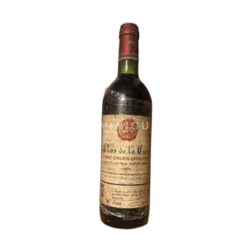 Burdeos Saint-Émilion Clos de la Cure 1983