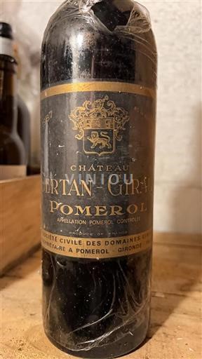 Burdeos Pomerol Château Certan-Giraud 1987