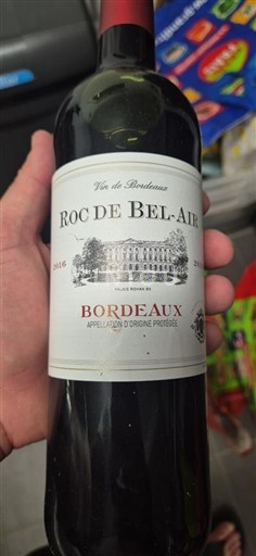 Bordeaux Roc de Bel-Air 2016