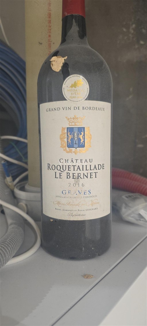 Bordeaux Graves Château Roquetaillade le Bernet 2016