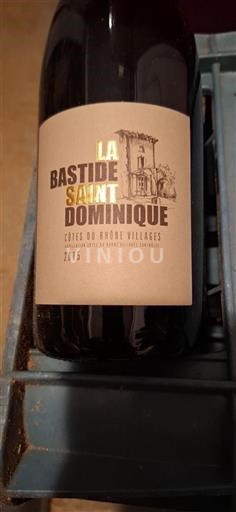 Rhône-dalen Côtes-du-Rhône-Villages La Bastide Saint Dominique 2015