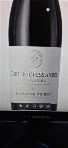 Borgoña Corton-Bressandes Grand Cru Domaine Poisot 2021
