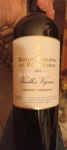 Bordeaux Pauillac Baron Philippe de Rothschild Vieilles Vignes 2022