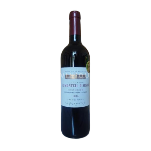 Bordeaux Haut-Médoc Château Le Monteil Arsac 2016