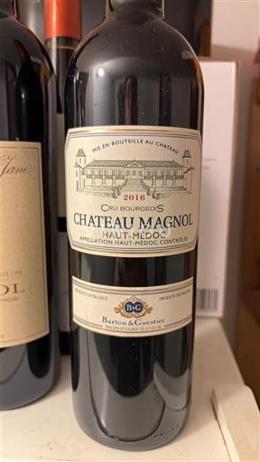 Bordeaux Haut-Médoc Cru Bourgeois Château Magnol 2016