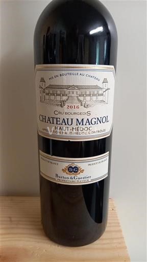 Burdeos Haut-Médoc Cru Bourgeois Château Magnol 2016