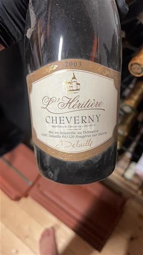 Valle del Loira Cheverny Domaine Delaille L'Héritière 2003