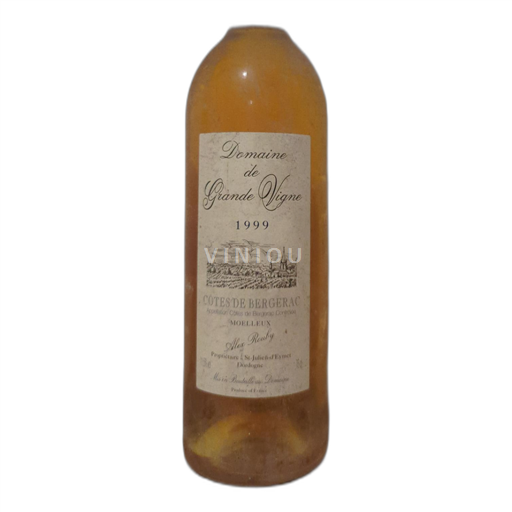 Southwest Côtes de Bergerac Domaine de Grande Vigne 1999