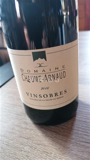 Údolí Rhôny Vinsobres Domaine Chaume Arnaud 2016