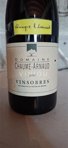 Lugina e Ronës Vinsobres Domaine Chaume Arnaud 2016