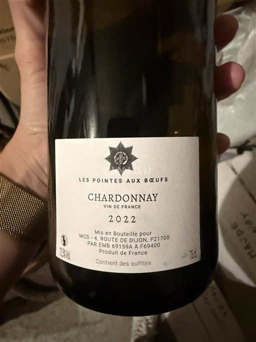 Burgundy Unspecified Les Pointes aux Bœufs 2022