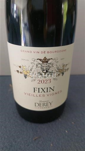 Burgundi Fixin Grand Cru Domaine Derey Frères Vieilles Vignes 2023
