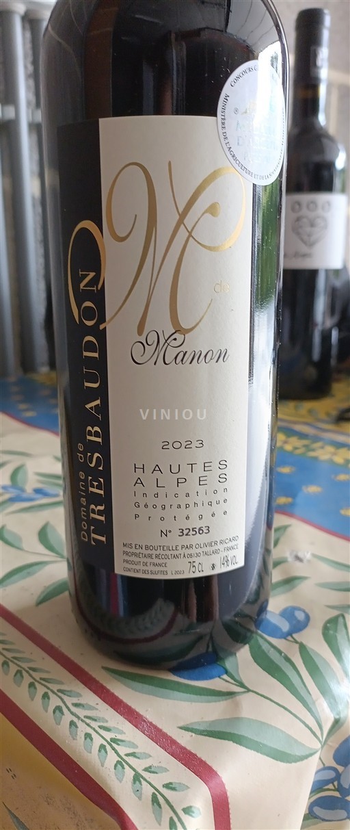 Provence, hạ lưu Rhône, Corse Hautes-Alpes Domaine Trébaudon de Manon 2023
