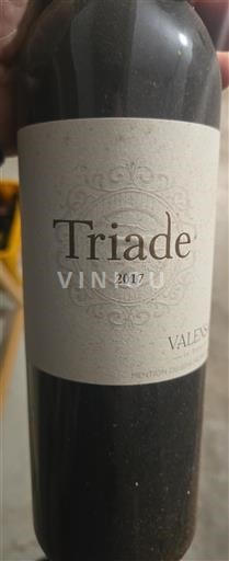 Languedoc ja Roussillon Côtes de Thongue Valensac Triade 2017