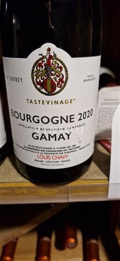 Burgundsko Louis Chavy Gamay 2020