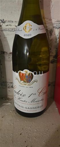 Bourgogne Ospecificerad Premier Cru Capitain-Gagnerot Les Hautes Mourottes 2020