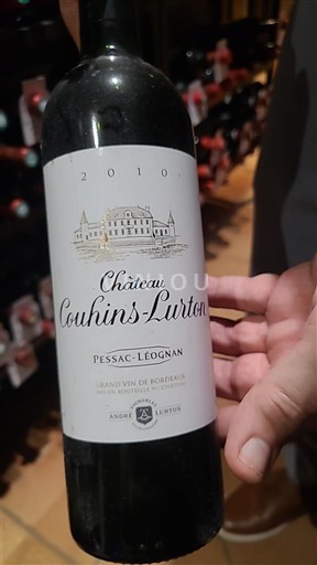 Bordeaux Pessac-Léognan Cru Classé Château Couhins-Lurton 2010