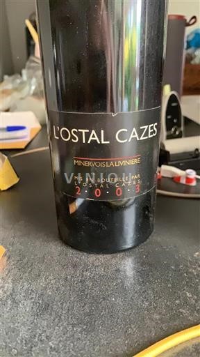 Languedoc Minervois-la-Livinière L'Ostal Cazes 2003