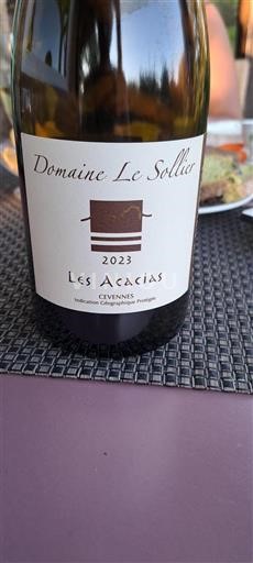 Languedoc-Roussillon Cévennes Domaine Le Sollier Les Acacias 2023