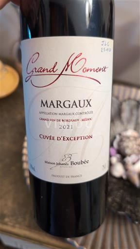Bordeaux Margaux Maison Johanès Boubée d'Exception 2021