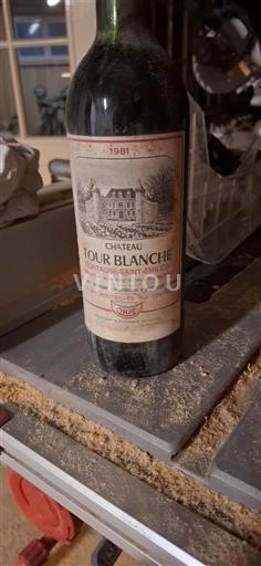 Bordeaux Montagne-saint-émilion Château Tour Blanche 1981