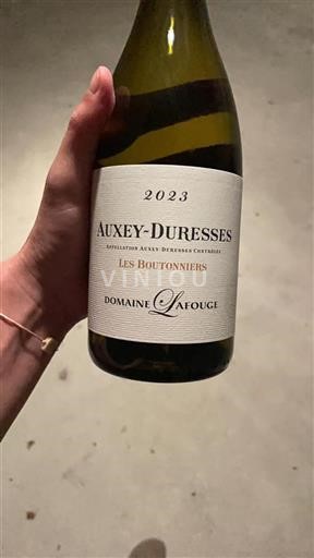 Borgoña Auxey-duresses Domaine Lafouge Les Boutonniers 2023