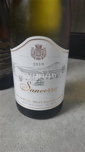 Loiren laakso Sancerre Millet 2019