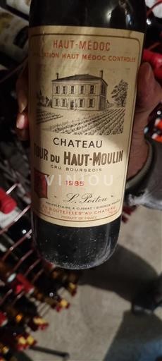 Bordeaux Haut-Médoc Cru Bourgeois Château Tour du Haut-Moulin 1985