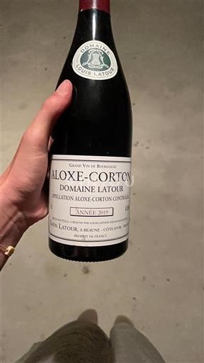 Burgundy Aloxe-Corton Louis Latour 2019