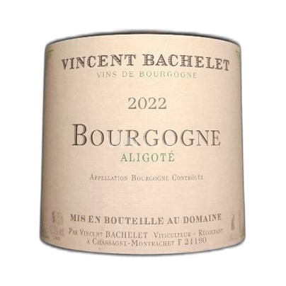 Burgundsko Bourgogne-aligoté Vincent Bachelet Aligoté 2022