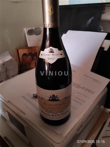 Bourgogne Échézeaux Grand Cru Albert Bichot Domaine du Clos Frantin 2017