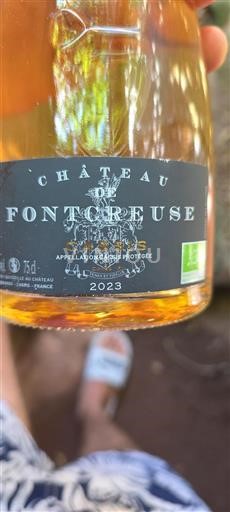 Vin Blanc sec Fontcreuse 2023 France Provence Cassis AOC bio