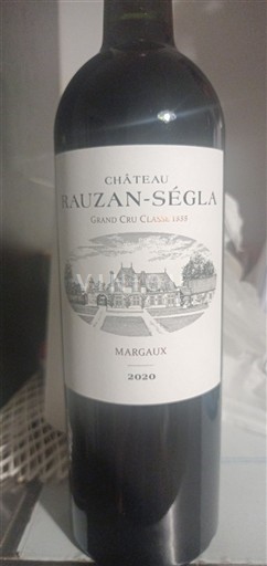 Bordeaux Margaux Grand Cru Château Rauzan-Ségla 2020