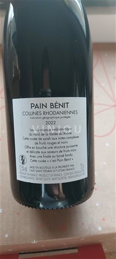 Alpe in reke Rona Ronski grici Cave Saint-Désirat Pain Bénit 2022