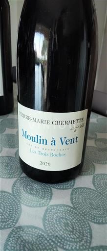 Beaujolais Moulin-à-vent Pierre-Marie Chermette Les Trois Roches 2020