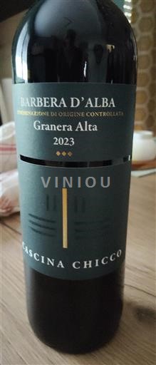 Piedmont Wines Barbera d'Alba Cascina Chicco Granera Alta 2023