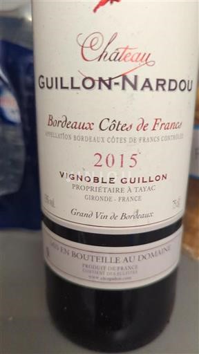 Burdeos No especificado Château Guillon-Nardou 2015