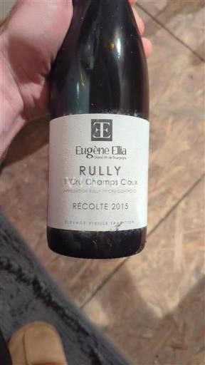 Borgoña Rully Premier Cru Eugène Elia 1er Cru Champs Cloux 2015