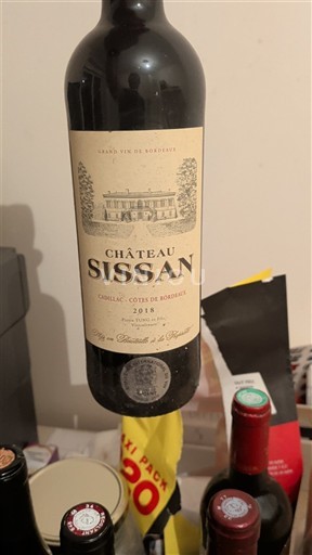 Bordeaux Cadillac-côtes-de-bordeaux Château Issan 2018