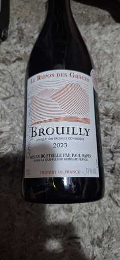 Beaujolais Brouilly Le Repos des Grâces 2023