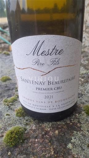 Burgundy Santenay Premier Cru Mestre Père & Fils 2021