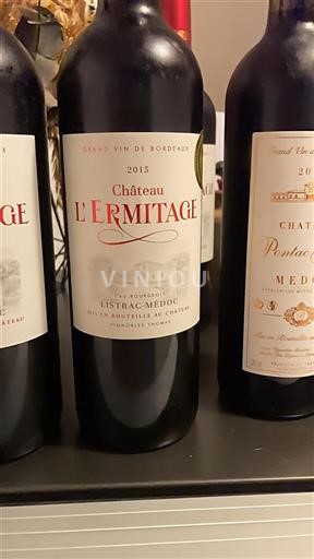 Burdeos Listrac-Médoc Cru Bourgeois Château L'Ermitage 2015