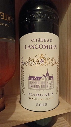 Bordeaux Margaux Grand Cru Château Lascombes 2016