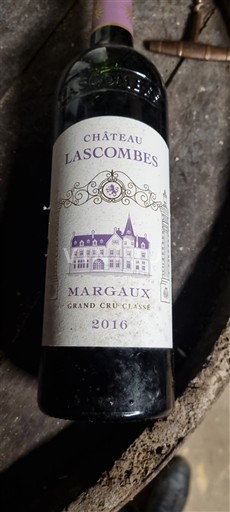 Bordeaux Margaux Grand Cru Château Lascombes 2016
