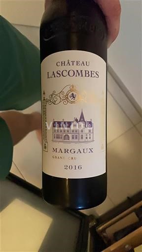 Bordéus Margaux Grand Cru Château Lascombes 2016