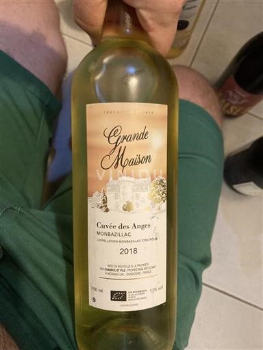 Sudoeste Monbazillac Grande Maison des Anges 2018