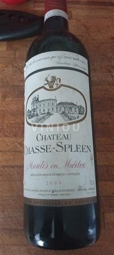 Bordeaux Moulis-en-Médoc Château Chasse-Spleen 2000